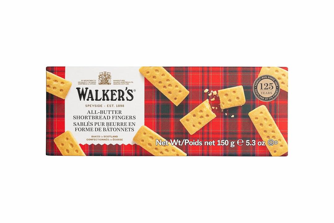 Walkers Classic Shortbread Fingers - 5.3 oz (5.3 Ounce (Pack of 1)), Best By 04/30/2026