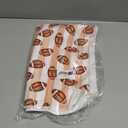 Coquette Brown Football Bow Kitchen Towels 16x24 in Set of 2, Football Gifts for Women Decorative Hand Towels for Bathroom Kitchen, Gifts for Sports Lovers Fan Dish Tea Towel