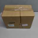 Crowye 80 Pcs Christmas Village Trees Bottle Brush Christmas Trees with White Plastic Base for Xmas Crafts Table Decor, 6 Sizes(Dark Green)