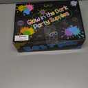 New Years Eve Party Supplies 2026, Glow in the Dark Party Supplies for Kids Adults, Light Up Party Favors with 57 LED Light Up Toys, 100 Glow Sticks Bulk DIY Glow Necklaces Neon Party Decorations