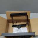 2 Pack Expandable Cabinet Countertop Shelves, Stackable Shelves Organizers For Kitchen Cabinet Countertop Storage, Adjustable Counter Cupboard Pantry Organizer Shelf Rack Stand, Length:20.5" (Black)