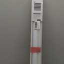 AOSKY Cordless Zebra Blinds for Windows Pull Down Roller Window Shades Dual Layer Light Filtering Privacy for Day and Night, Free-Stop Door Shades for Home Easy to Install (23" W X 72" H, White)