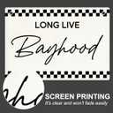 Long Live Boyhood Banner, Boy Room Decor, Playroom Wall Decor, Long Live Boyhood Sign Black and White Checkered Canvas Banner Decorations for Toddler Boy Bedroom Nursery