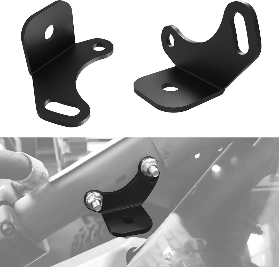 Pillar Flag Antenna Mounting Brackets for Can Am X3, Rear Whip Light Mount Flag Antenna Mount Compatible with Can-Am Maverick X3 & Maverick X3 MAX 2017-2025 Accessories, 2 PCS