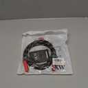 SKW Audiophiles Subwoofer Lock RCA Cable RCA to RCA Multiple Shield with Ultra-high Purity Copper Digital Coaxial Cable for HiFi Systems 4.9ft/1.5m