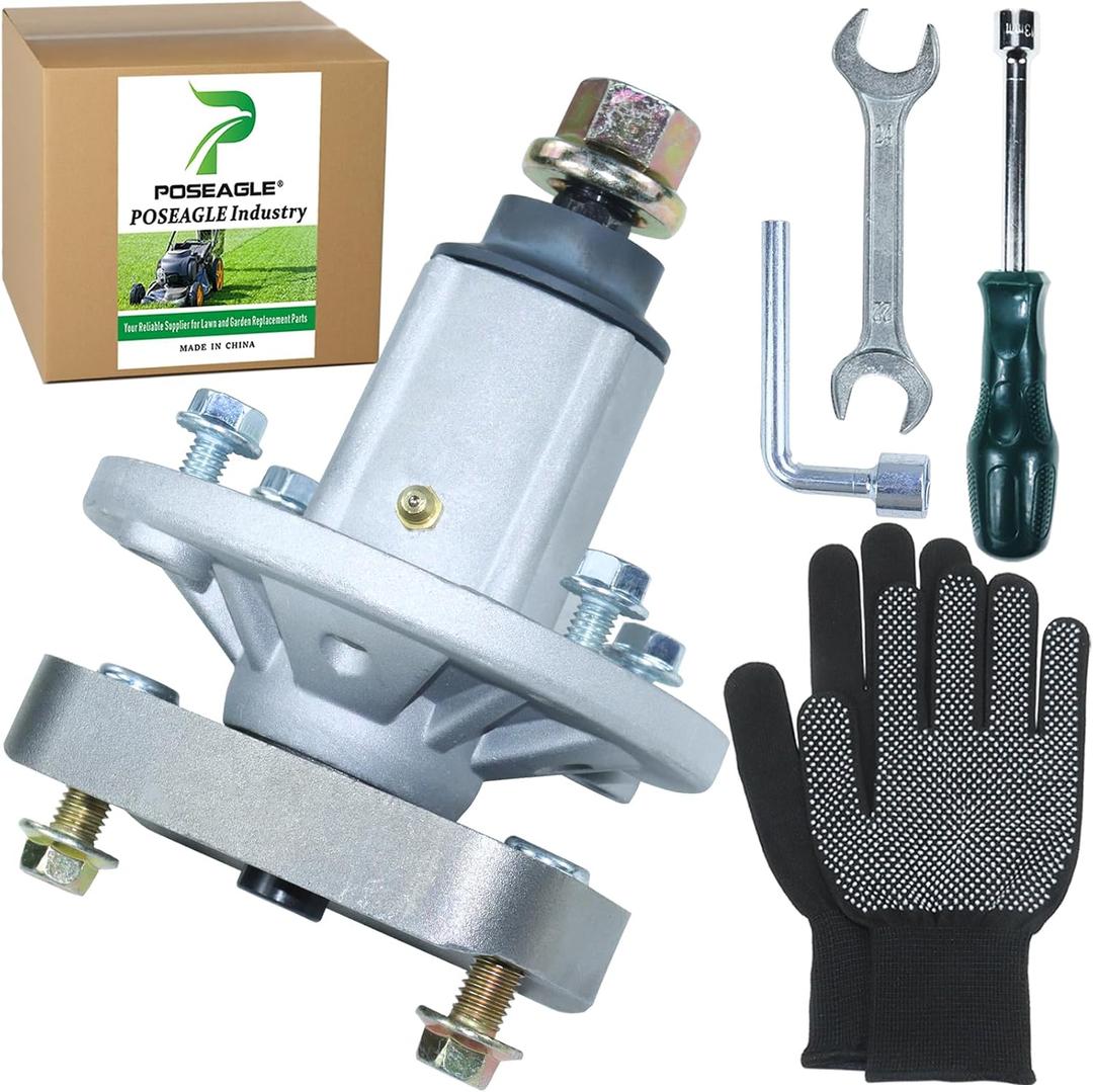 GY20785 Spindle Assembly Replaces John Deere GY20785 GY20050 for John Deere L100 L105 L107 L108 L110 L111 L118 L120 L130 L17.542 L1742 Scotts L2048 Scotts L1742 42" 48" Lawn Tractors