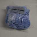 Velvet Table Runner 20 x 120 Inches 10ft Luxurious Thick Soft Velvet Christmas Thanksgiving Wedding Reception Table Runner for Party Reception Decorations (Dusty Blue, Pack of 6)