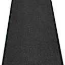 SRDDQLC Door Floor Mat Commercial Grade Large Size Heavy Duty Tough Entry Collection Slip Skid Entrance Mat with Rubber Backing Low Profile and Easy to Clean Indoor Outdoor Rug(Black, 3x10FT)