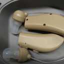 Hearing Aids for Seniors Rechargeable JUANGU Invisible Behind The Ear Design with 20H Battery DSP Noise Reduction OTC Hearing Aids for Mild to Moderate Hearing Loss Easy Volume Control Not Amplifiers (B)
