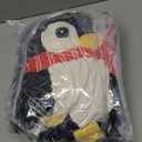 Huwena 14 Inch Large Christmas Plush Pillow Decorations Soft Cuddly Xmas Throw Pillow Hugging Stuffed Cushion Gift for Christmas Holiday Party New Year Home Bedroom Sofa Decor(Penguin)