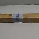 Closet Rods for Hanging Clothes, 17 to 69 Inches Stepless Adjustable Metal Closet Rod, 1.3 Inches Heavy Duty Clothes Hanging Rod for Closet Wardrobes Laundry RV, Black