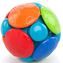 Bright Starts Wobble Bobble Activity Ball Toy, Ages 3 Months+