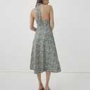 Pact Organic Cotton Women's Fit & Flare Halter Dress (Green)