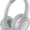 ADOOPE Wired Over-Ear Headphones with USB C Connector, Hi-Fi Stereo Sound, Noise-Isolating Ear Cups, Comfortable Fit for USB C Devices (No Bag, Silver)