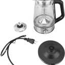 Glass Electric Tea Kettle, Unique Steam Spraying Function, Premium Heat Preservation for Brewing Tea