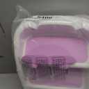 TPN Toddler Step Stool for Bathroom Sink and Potty Training Durable AntiSlip,AntiTip AFrame,10Second Assembly, 2Step Potty Stool with Wide Steps (Purple)