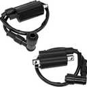 2PCS Ignition Coil Fit for Kawasaki Mule 3010 4010 2510 2500 2520 3000 3020 4000 4010 KAF 620 650 FD620D FD611V FD661D FD440V FD501D FD501V VN 800 Vulcan Coil Replace 21121-2083 21121-2064 AM120732