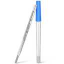 1Pc Glass Oral Temperature Adult Free Clinic Armpit Fast Reading Fever Indicator(Single Scale) (Celsius)