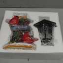 Roowest Solar Cardinal Joy Outdoor Statues Lighted Christmas Garden Decorations Unique Gifts for Women Mom Grandma Yard Lawn Porch Patio Balcony Decor