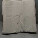 Chair Cushions Set of 2, Dinning Chair Cushions, Kitchen Chair Cushion, Chair Pads for Dining Chairs, Removable Cover, Machine Washable, Non-Slip Bottom (18 x 18 x 1.8 inch) ([Cotton Linen] - Creamy White)