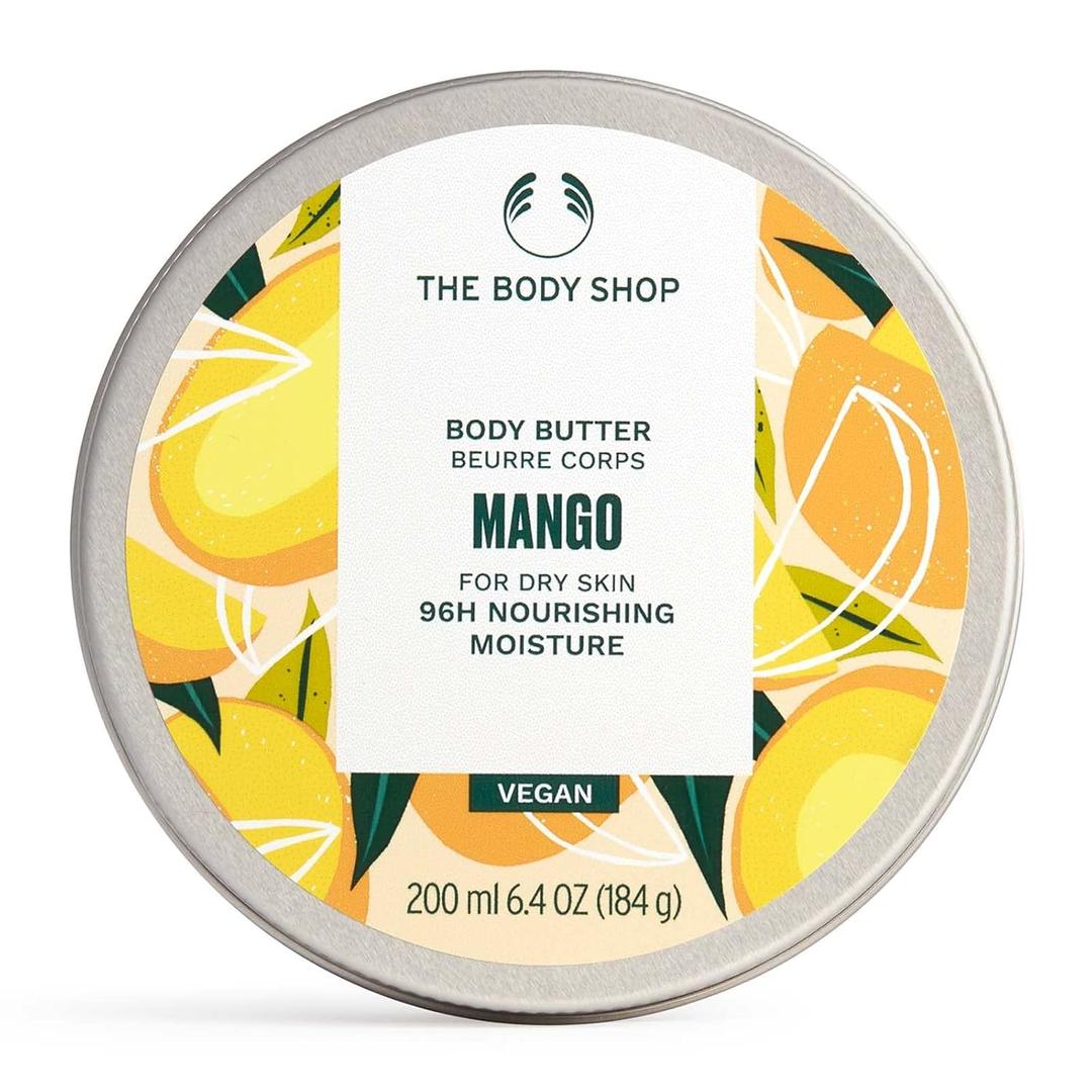 The Body Shop Mango Body Butter  Nourishing & Moisturizing Skincare for Normal Skin  Vegan  6.4 oz (6.4 Ounce (Pack of 1))