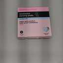 Bamboobies Overnight Nursing Pads, Ultra-Soft Velour, Reusable and Washable for Nightly Use, Leak-Proof Pads for Breastfeeding, 4 Pads