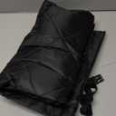 Window Insulation for Winter Insulated Window Cover Thermal Curtains Weatherproofing Insulated Curtains Cover with Outer Oxford Cloth Thicken Cotton Layer for Home RV Basement (27"x 39", Black)