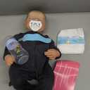 CHAREX Reborn Baby Dolls - 18 inch Realistic Baby Doll Boy Real Life Baby Dolls Lifelike Newborn Baby Real Looking Birthday Gift Toy with Full Accessories for Age 3+