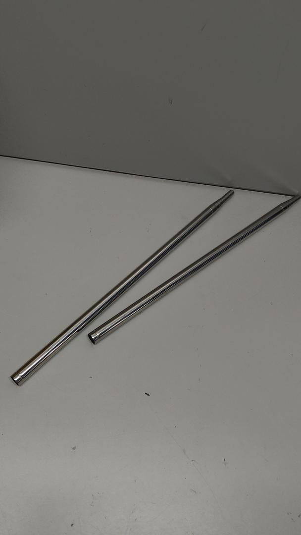 Stainless Steel Telescopic 84" Length 2 Pcs