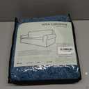 YEMYHOM 1 Piece Stretch Chair Sofa Slipcovers Couch Covers for 1 Seat, Jacquard Armchair Covers with Non-Slip Elastic Bottom, Thickened Furniture Protector for Dogs Pets kids (Small, Navy）