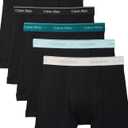 Calvin Klein Men's Underwear Cotton Classics 5-pack Boxer Brief, Size Large
