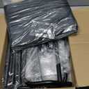 150L Laundry Basket with Wheels, Double Rolling Laundry Hamper with Metal Frame and Removable Bag, Dirty Clothes Hampers for Bedroom, Bathroom, Dorm Room, Black