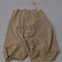 MERYOSZ Tummy Control Shapewear Shorts - Zipper Butt Lifting Panties Underwear Shapewear for Women Faja Body Shaper Girdle (Large, Beige)