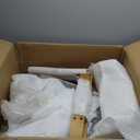 Upholstered Dining Chairs,Mid Century Modern Kitchen Chairs with Back and Wood Frame, Faux Leather Dinner Chairs (Light Khaki + Light Walnut Legs), 1 pack