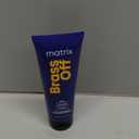 Matrix Brass Off Color Depositing Blue Hair Mask - Neutralizes and Tones Brassy or Orange Hair, For Color-Treated, Lightened Brunettes or Dark Blondes (6.8 Fl Oz (Pack of 1))
