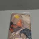 3 Piece Chicken Kitchen Curtains and Valances Set for Windows Rooster Kitchen Window Curtains Over Sink Decor 27.5x36 in