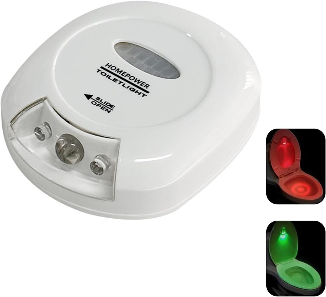 Battery Powered Body Sensing Automatic LED Light Motion Sensor Activated Night Lamp Bathroom Toilet Bowl Light