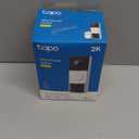 Tapo 2K Wireless Smart Video Doorbell with Chime - 160 Ultra-Wide View,Person Detection, Ring Call, 2-Way Audio, Subscription-Free Local Storage/Optional Cloud, Motion Only Alert, D210