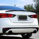 MUTUSAISI Rear Trunk Spoiler Wing Lip Compatible with Nissan Altima 2019 2020 2021 2022 2023 2024 2025 SR/SV/SL/S/Accessories (Paint Black)
