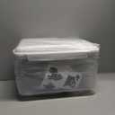 Rice Dispenser 20 Lbs Storage Container Bin with Measuring Cup Food Cereal Container Bins Household for Kitchen Pantry Organization (20lbs)