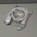 Sink Spray Rubber Hose Portable Shampoo Sprayer (1M hose) (1M/41.5IN, White)