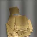 YYaaloa 3.3 Inch Mini Square Golden Cake Boards 50pcs Mousse Cupcake Base Paper Plates Dessert Board Base for Cake DIY, Baking Dessert Party Wedding Birthday (Square, 50pcs)