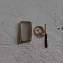 Key Fob Cover with Diamond Keychain for Lexus Car Key Shell Compatible with Lexus RX ES GS LS NX RS GX LX RC LC Smart Remote Key Protector for Women (3/4 Buttons-Gold Heart)