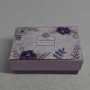 Reed Diffuser Set, Pretty Valley Home Gypsum Flower 3.38 fl oz (100 ml), Home Reed Diffuser for Bathroom Office Bathroom Living Room Decor (Velvet Petunia)