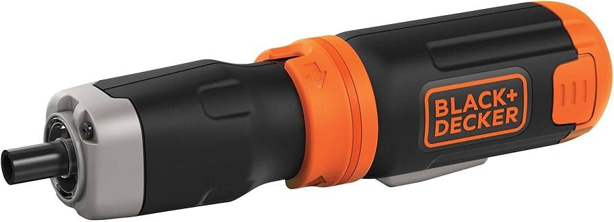 Black Decker Power Driver Battery Powered Screwdriver