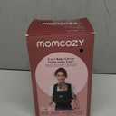 Momcozy Breathable Mesh Baby Carrier, Ergonomic and Lightweight Infant Carrier for 7-45lbs with Enhanced Lumbar Support, All Day Comfort for Hands-Free Parenting, Air Mesh-Black