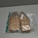 BagDream 50 Pack 3.5x2.4x6.7 Inches Small Kraft Paper Gift Bags with Handles Bulk Mini Party Favor Bags Candy Bags 100% Recyclable Brown Paper Bag