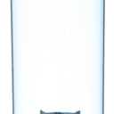 San Jamar Small Pull-Type Cup Dispenser Fits 3-4.5 Oz Cone Cups, 3-5 Oz Flat Cups with Flip Caps for Restaurants, Dining Halls, and Fast Food, Plastic, 16 Inches, Blue