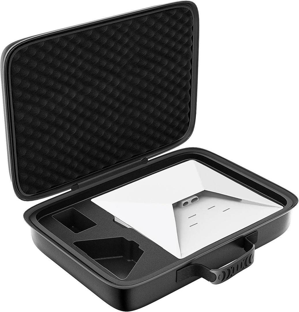 Starlink Mini Outdoor Carrying Case,Starlink Mini Master Disk & Accessories Storage Case,Hard Shell Portable Storage Case with Anti-Collision Foam Inside,Easy to Travel and Carry