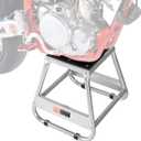 VEVOR Dirt Bike Stand, 1100 lbs Load Capacity Dirtbike Pit Stand, Universal Non-Slip Off-Road Steel Heavy Duty Dirtbike Maintenance Lift, Moto Box Stand for Motorcycle & Powersports Maintainence